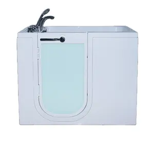 Zink Z1263 Freestanding Hydrotherapy Walk In Bathtubs Water Bathroom