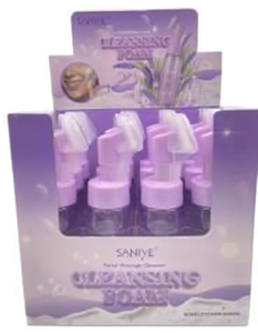 Dispenser di Sapone in Schiuma Saniye, Manuale, Ricaricabile, in Plastica, Design Contemporaneo per Bagno e Scrivania - Product Image 1