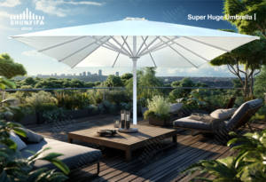 <span class=keywords><strong>Sombrilla</strong></span> <span class=keywords><strong>de</strong></span> aluminio enorme impermeable para exteriores para jardín, <span class=keywords><strong>playa</strong></span>, hoteles, parques, uso, para dosel, Gazebo, pérgola - Product Image 2