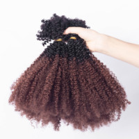 Super Septembre : Cheveux Humains Bruts 100% Shoumei Afro Kinky en Vrac pour Femmes Noires, Idéal pour la Création de Dreadlocks et Extensions de Locs