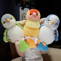 Produk Terlaris Mainan Boneka Grosir Serbaguna Kawaii dan Cantik Mainan Burung Beo 25cm Boneka Lembut untuk Anak