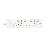 Prise UK avec rallonge et câble de 2/3 m, 110V/220V, 4 prises, marque VEBAN, normes UKCA/GCC