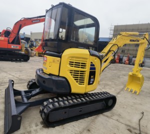 รถขุดตีนตะขาบ PC55MR-3 PC35MR-3 Komatsu มือสองรวมเครื่องยนต์ผลิตจากญี่ปุ่น - Product Image 3