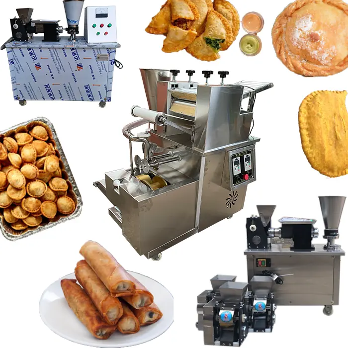 Dominican Automatic Meat Pie Dumpling Samosa Making Machine Pelmeni Folding Maquina Para Hacer Empanadas Ravioli Machine Maker