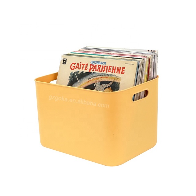Factory Direct Sale Multi-function Vinyl Record Storage Box With 5 Colors Available