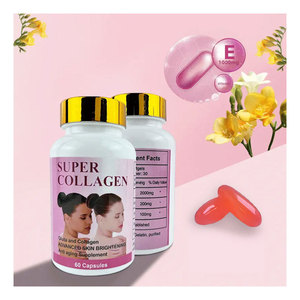 Complément alimentaire en gommes OEM/ODM au glutathion, <span class=keywords><strong>collagène</strong></span> et vitamine C, <span class=keywords><strong>poudre</strong></span> de <span class=keywords><strong>collagène</strong></span> <span class=keywords><strong>marin</strong></span>, capsule de <span class=keywords><strong>collagène</strong></span> blanchissante anti-âge - Product Image 1