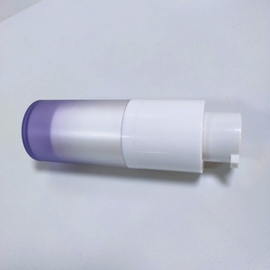 Flacon pompe sans air personnalisé pour sérum, flacon pompe rotatif 15ml 30ml 50ml, flacon sans air rond, emballage cosmétique pour soins de la peau avec pompe - Product Image 3