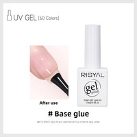 Ensemble de vernis à ongles gel de haute qualité, 15 ml, 60 couleurs, vernis permanent UV LED, base et finition.