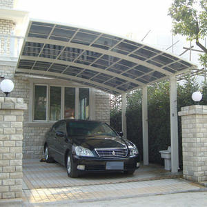 Bon marché <span class=keywords><strong>Garage</strong></span> de jardin personnalisé avec abri d'auto double en aluminium - Product Image 4