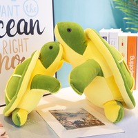 Peluche Tortue Marine en Gros, Coussin en Peluche Tortue, Jouets en Peluche, Cadeaux pour Enfants Filles