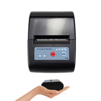 Mini Impresora Térmica de Recibos P58E de 58 mm, Compatible con Bluetooth, Android y Windows, Impresora Térmica Directa USB para ESC/POS/Recibos