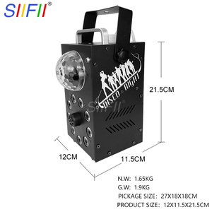 Equipo de Efectos Escénicos, Bola Mágica de 700W, Máquina de Humo LED, Máquina de Niebla con Control Remoto, Multicolor, para DJ, Discoteca, Fiesta, Concierto, Club Nocturno - Product Image 3