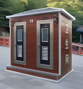 Inodoro móvil de acero plegable al mejor precio para acampar al aire libre, pesca, sitio de construcción, inodoro Modular portátil para exteriores - Product Image 5