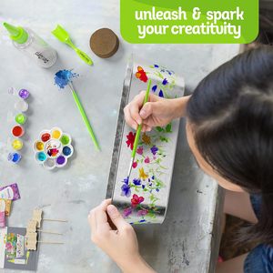 Kit <span class=keywords><strong>de</strong></span> culture <span class=keywords><strong>de</strong></span> fleurs et <span class=keywords><strong>de</strong></span> plantes personnalisé - Design nature pour enfants <span class=keywords><strong>de</strong></span> 5 à 12 ans - Projets <span class=keywords><strong>de</strong></span> jardinage et d'art - Cadeau d'anniversaire unisexe - Product Image 2