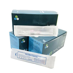 Aiguilles de précision de haute qualité 23G 38mm 50mm 70mm à pointe ultra fine et émoussée, stériles, pour le remplissage cutané - Product Image 4