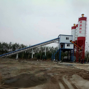 Nueva Planta de Cemento Seco para Pequeñas Construcciones, Mezcladora de Concreto Prefabricado, Bomba PLC HZS90, Línea de Producción de Concreto Premezclado Eléctrica con Motor - Product Image 3