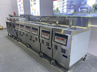 Machine à frire sous pression pour poulet frit, restaurant de restauration rapide KFC, avec filtre à huile 600