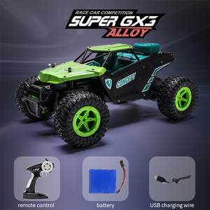 Escala 1/16 2,4 GHZ 4 canales Rock Crawler modelo 20 KM/H carreras de alta velocidad <span class=keywords><strong>RC</strong></span> coches de Metal para niños - Product Image 5