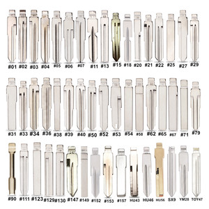 Lot de 50 Lames de Clé de Voiture Universelles KD pour Télécommandes KD Xhorse JMD VVDI pour Renault Toyota <span class=keywords><strong>PSA</strong></span> Peugeot Citroën Ford - Product Image 4