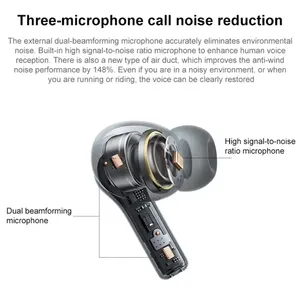 Écouteurs <span class=keywords><strong>VIVO</strong></span> TWS <span class=keywords><strong>2</strong></span> Star Blue originaux, véritablement sans fil, réduction <span class=keywords><strong>active</strong></span> du bruit, écouteurs intelligents, livraison gratuite, qualité chinoise élevée - Product Image 4