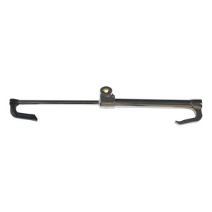 Bloqueo de volante en forma de U, de acero, antitaladro, 2 llaves, para seguridad del automóvil - Product Image 3
