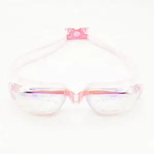 Óculos de natação de silicone arco-íris, divertidos, crianças, esportes, natação, óculos
