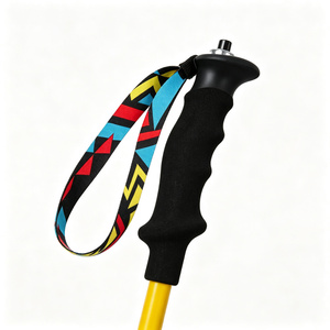 Outdoor running poles, <b>foldable</b> trekking poles, 3K carbonfibe, anti-slip, telescopic <b>walking</b> <b>sticks</b>, hiking and mountaineering - Product Image 2