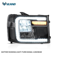VLAND — phare avant LED pour GMC horloge 1500 sla 2007-2013, Kit accessoires de carrosserie, pièce de voiture, éclairage séquentiel