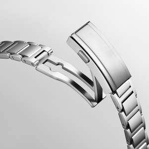 Reloj de Pulsera para Hombre Estilo Buceo, Bisel Giratorio Unidireccional, Visualización de Fecha Luminosa, Reloj Deportivo Resistente al Agua, Correa de Acero Inoxidable - Product Image 3