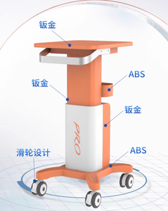Newest Cheaper Price Metal Moving <b>Stand</b> Rolling Trolley Cart for Beauty Equipment Hotel & Bathroom Use - Product Image 4