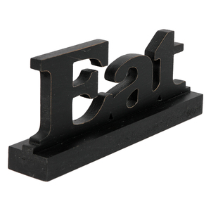 ตัวอักษร<span class=keywords><strong>ไม้</strong></span>ตกแต่งโต๊ะป้ายกินสีดำตัดตามสั่งตกแต่งบ้านแบบชนบทตัวอักษร<span class=keywords><strong>ไม้</strong></span>แบบตั้งยืน - Product Image 3