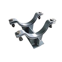 Support/Attache de Tuyau en Acier Galvanisé de Haute Qualité, Personnalisable, Réglable, OEM
