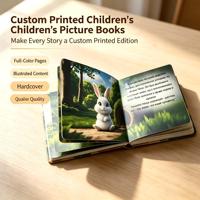 Livre d'histoires personnalisé sur le thème des lapins, livre d'images pour enfants imprimé sur mesure, livre de lecture éducatif pour l'apprentissage précoce des tout-petits