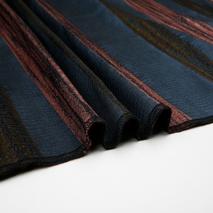 KEER fábrica personalizada al por mayor TDDJ405D3 mujeres y hombres ropa MATERIAL línea de rayas poliéster elástico spandex satén <span class=keywords><strong>brocado</strong></span> tela jacquard - Product Image 2