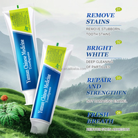 Vente en gros 100g Gleisere Yunnam Chrysanthème Dentifrice blanchissant Rafraîchir l'haleine Nettoyage en profondeur de la bouche Soins bucco-dentaires Dentifrice