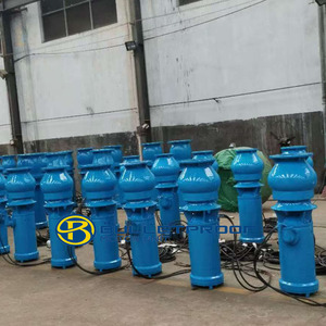 Supply Agricultural Irrigation Large Capacity Electric Submersible Axial Flow Pump 380V-660V 7.5-800kW - Product Image 3