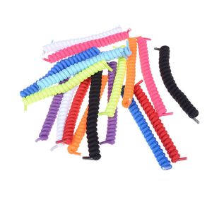 เชือกผูกรองเท้าแบบยืดหยุ่นหลากสีสัน ไม่ต้องผูก สำหรับเด็กและผู้ใหญ่ - Product Image 1