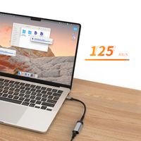 100/1000 Mbps tipo C a Ethernet RJ45 USB C Lan Gigabit adaptador de red Convertidor para teléfono portátil