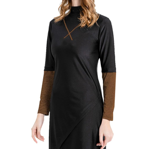 Nouveau design 2026 – Maillot de bain musulman à fermeture éclair, burkini 2 pièces avec hijab intégral, pour femmes islamiques, service OEM, imprimé devant, pour adultes - Product Image 4