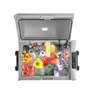 Réfrigérateur portable de haute qualité 35L à double zone, <span class=keywords><strong>pour</strong></span> voiture, camping-car, <span class=keywords><strong>mini</strong></span>-réfrigérateur domestique <span class=keywords><strong>pour</strong></span> l'extérieur - Product Image 2