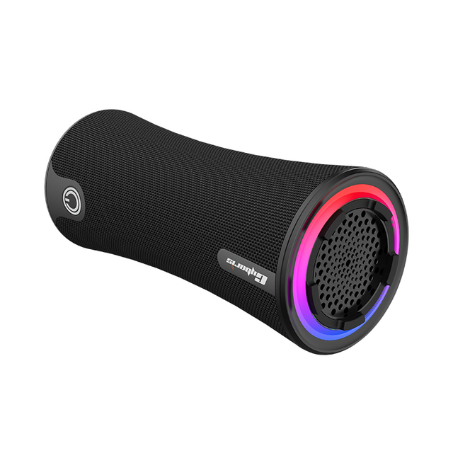 T16, 80W Portable Wireless Speakers  Party Speaker with RGB Lights and Touch Control Knob Deep Bass TWS for Home Outdoor Use