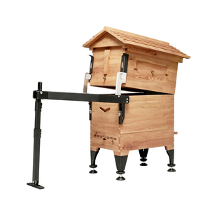 Elevador de Cajas de Colmena Plegable Beekeeping Super Lifter, Herramienta de Elevación con una Sola Mano para Equipo de Apicultura - Product Image 1