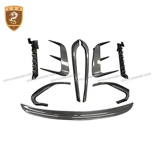 Jupes latérales en fibre de carbone de style MSY, kit carrosserie pour pare-chocs avant de Bentley Continental <span class=keywords><strong>GT</strong></span> 2012-2015, pièces automobiles - Product Image 6