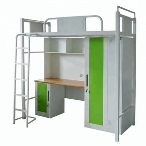<span class=keywords><strong>Lit</strong></span> loft de luxe pour garçons, <span class=keywords><strong>lit</strong></span> superposé moderne en métal <span class=keywords><strong>combiné</strong></span> pour filles, meubles de chambre d'enfants, <span class=keywords><strong>lit</strong></span> superposé pour adultes - Product Image 4