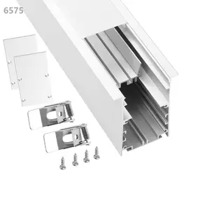 ไฟเส้น Led แบบยืดหยุ่น,ช่อง Aluprofil เชิงเส้นระบบกันสะเทือนขนาดใหญ่พิเศษติดตั้งช่องอลูมิเนียม Led