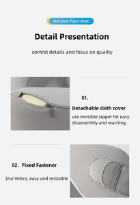 Faltbare Reise Ortho pä disches Nacken kissen Büros itz Kopfstütze Stütz kissen für Flugzeug zug Home Office Arbeits <span class=keywords><strong>massage</strong></span> Produkt - Product Image 5