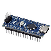 1-10PCS Mini / Type-C / Micro USB Nano 3.0 avec le bootloader compatible Nano Controller CH340 USB Driver 16Mhz ATMEGA328P