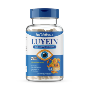 Cápsulas de Luteína y Zeaxantina para la Salud Ocular al por Mayor - 30mg de Luteína, Apoyo Macular, Alivio de la Fatiga y Ojos Secos, Vegano, Sin OMG, 60 Unidades - Product Image 1