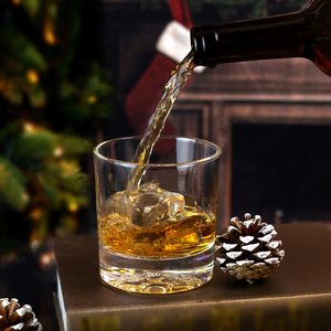 Nuova <span class=keywords><strong>collezione</strong></span> natalizia personalizzata Dign Whiskey Glass rock Tree Bottom Cup - Product Image 3