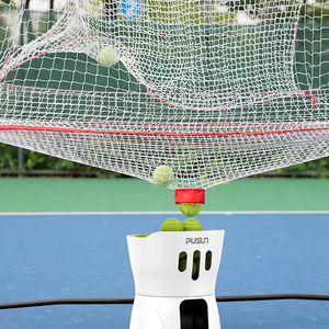 Macchina Lanciapalle da <span class=keywords><strong>Tennis</strong></span> Portatile PUSUN PT MINI <span class=keywords><strong>PRO</strong></span>, Attrezzatura per Allenamento Padel con Rete di Raccolta Palline per Casa e Scuola - Product Image 2